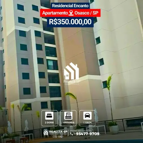 Apartamento à venda  Residencial Encanto / Osasco-SP