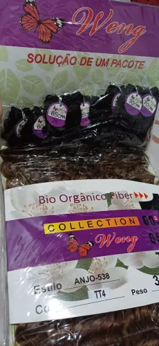 Cabelo Humano Bio Orgânico Anjo Weng 70cm