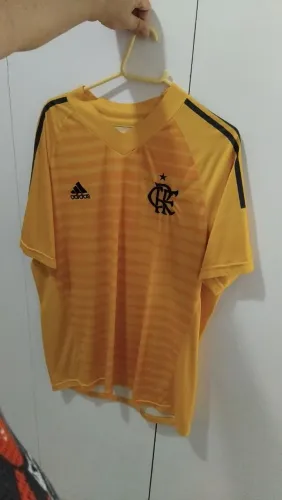 Camisa Goleiro Flamengo Adidas 2018/19 Amarela 