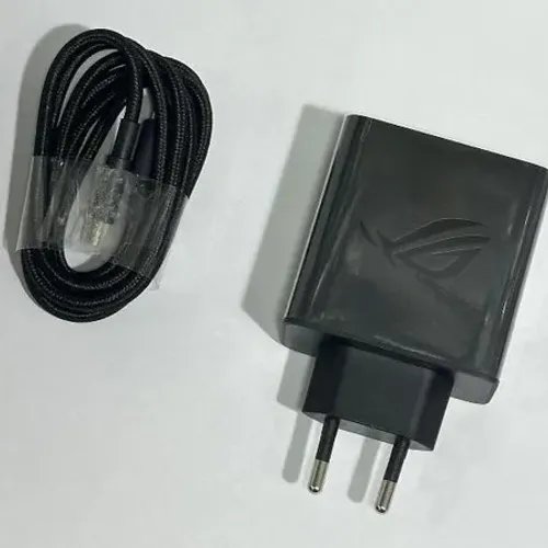 Carregador Rog Phone 6 - Preto, Completo, Original