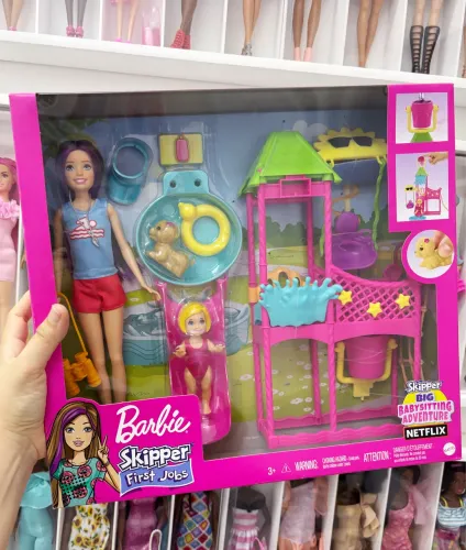 Barbie Skipper - parquinho LACRADO 