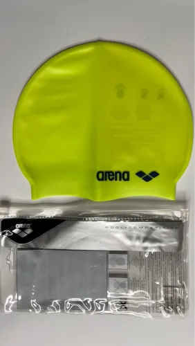 10 toucas de natação, adulto, marca Arena novas e originais