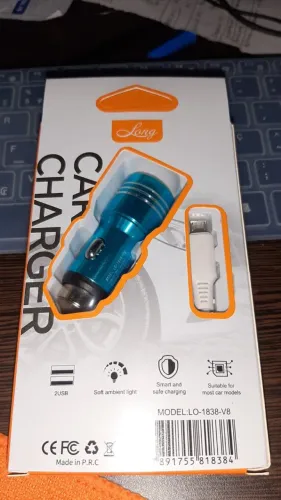 Carregador Adaptador Veicular Car Charger