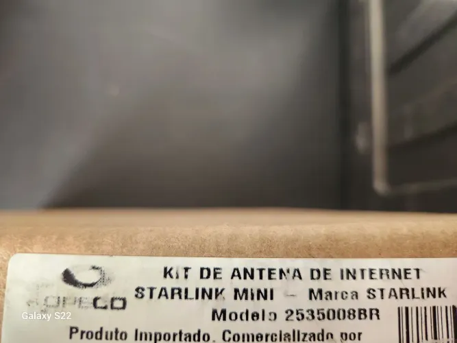 Mini Antena de Internet STARLINK do Elon Musk