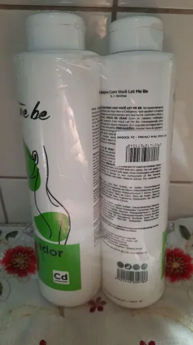 Shampoo Let Me Be Aloe Vera e Colágeno 1L