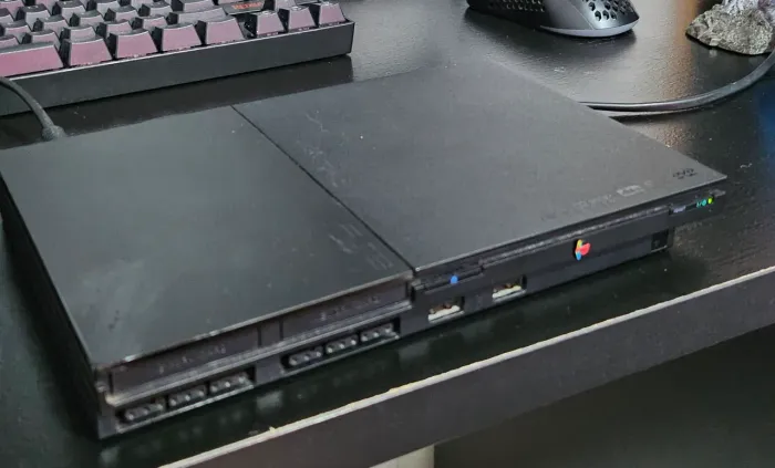Playstation 2 slim (leia o anúncio)