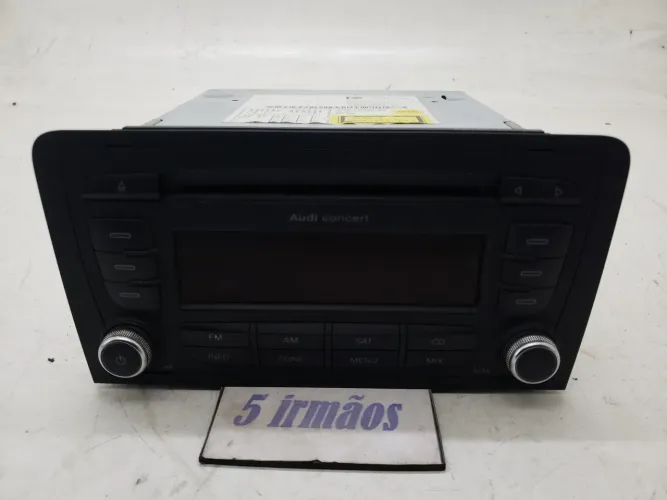 Rádio Cd Player Visor Multimídia Audi A3 Sportback 2.0 2010 
