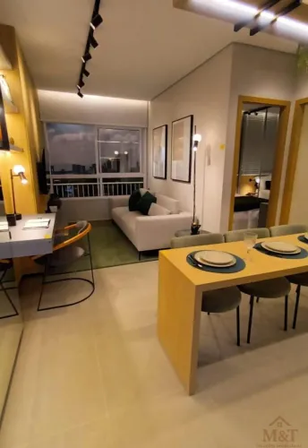 Studio de 40m², condomínio com lazer completo, próximo da Praça Universitária no Leste Uni