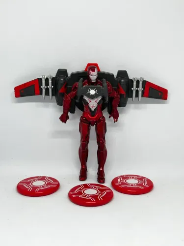 figura de ação iron man divebomb mission - marvel avengers comic series