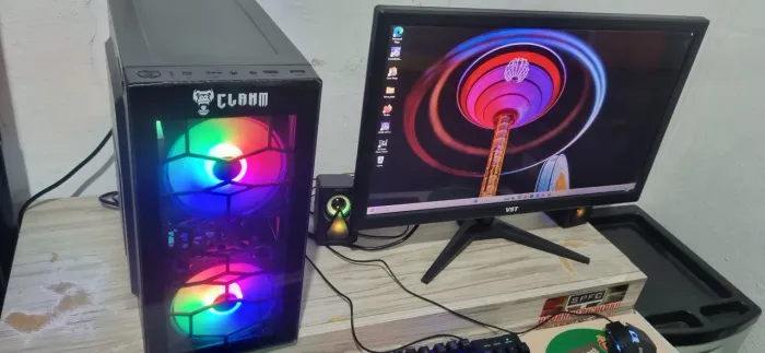 PC Gamer Completo i5 9400F, 8gb RAM, GTX 750ti, SSD 240Gb, Win 11, Com NF e Garantia