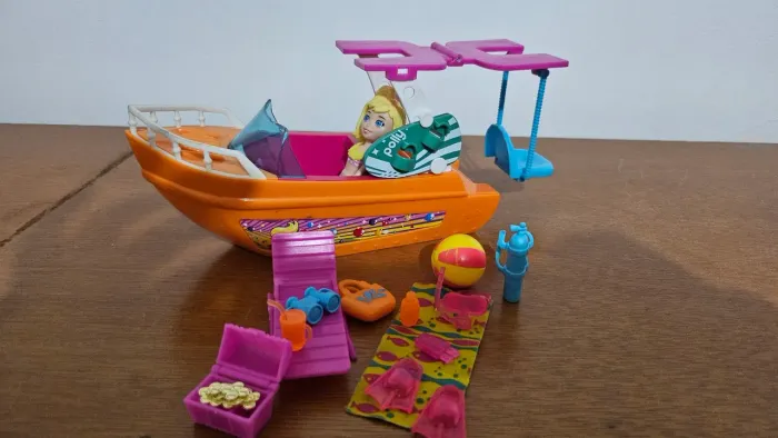 Polly Lancha Mattel - Retirada na Tijuca ou Envio pela OLX