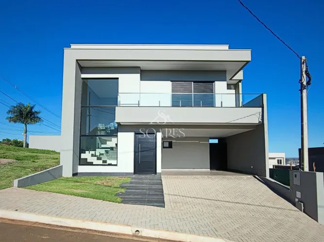 Casa em Condomínio para Venda em Londrina, Olímpico, 3 dormitórios, 3 suítes, 4 banheiros