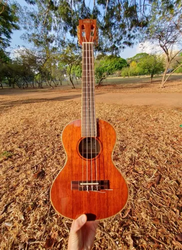 Ukulele Kala KTG 1701+Hard case stagg (único -Como novo)