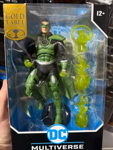 Dc Multiverse Mcfarlane Hal Jordan Parallax Gold Label