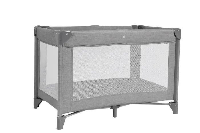 Berço portátil cinza Safety 1st + brinde: almofada de amamentação