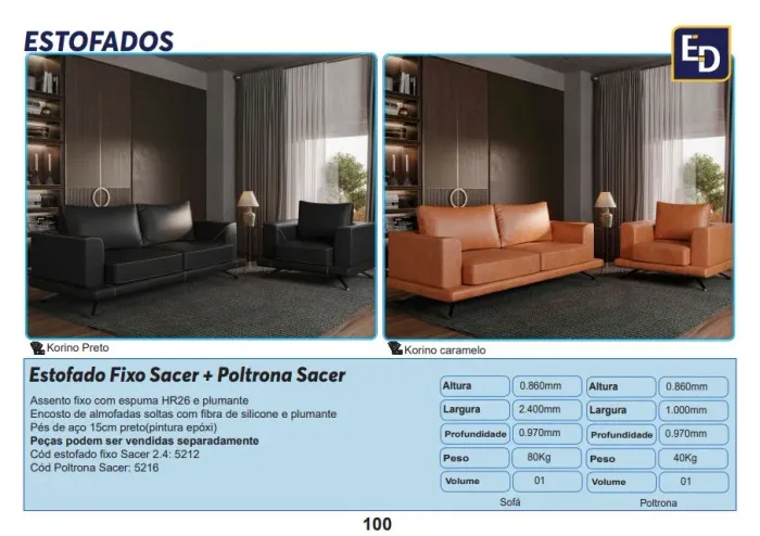 Estofado Fixo Sacer 