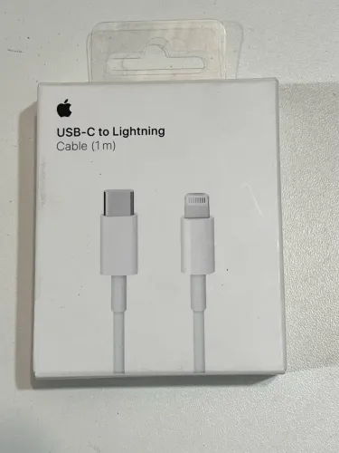 Carregador original Apple - USB-C e Lightning 