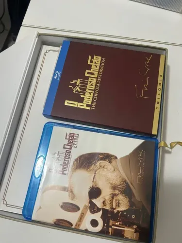 Box Blu-ray O Poderoso Chefão Edição Luxo Numerado