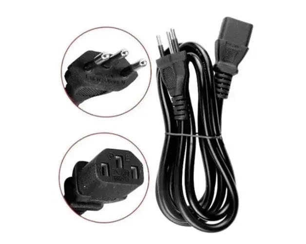 Cabo de Energia Tripolar Monitor Computador Xbox