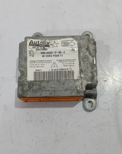 Módulo De Airbag Peugeot 206 1998 - 2012 / *0
