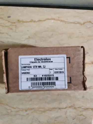 LÂMPADA FOGÃO ELECTROLUX 127 V NOVA