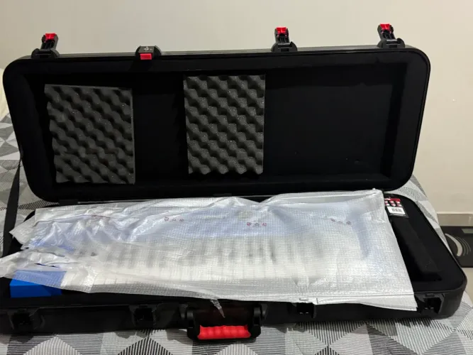 Teclado Yamaha mx49 azul 