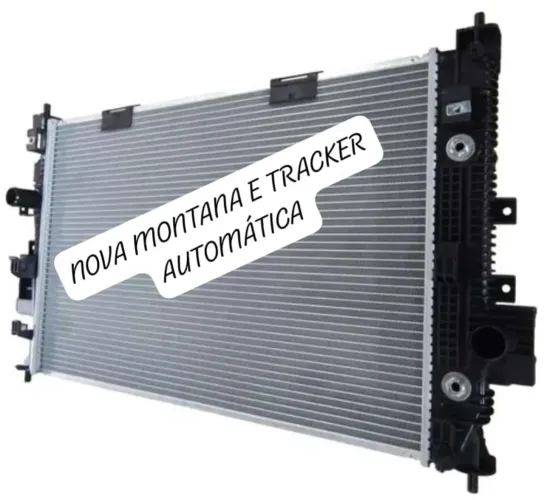 Radiador Novo Montana e Tracker Automática