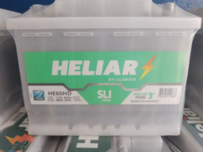 Bateria Heliar HE60HD - 60Ah - Original