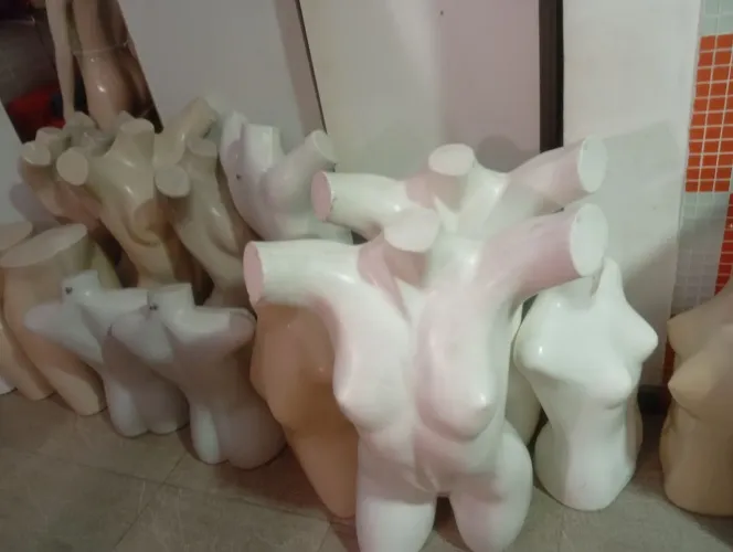 Manequins meio corpo Cláudia Raia