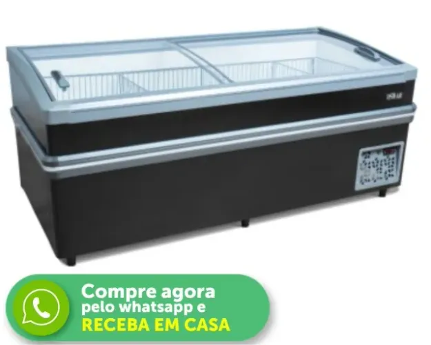 Ilha de Congelados Polar 2,20M Plus 220v Nova