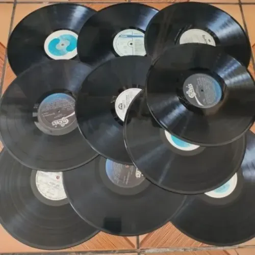 50 DISCO DE VINIL PARA DECORAÇÃO - lp