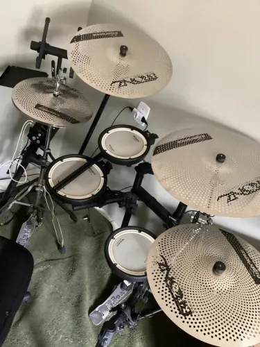 Novo!! Kit Pratos Bronz Mute