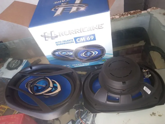 Par de Alto Falantes Hurricane CM 69 6x9