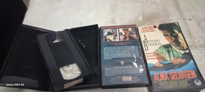 VHS Alma Selvagem - Antonio Banderas .valor unitario 