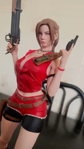 Por encomenda - Figure 3D da Claire - Resident Evil 