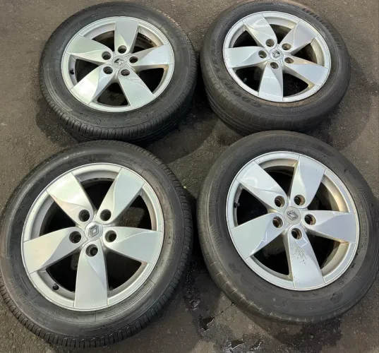 Rodas e Pneus Renault Fluense aro 16 furacão 5x114