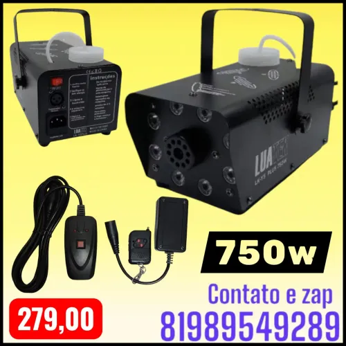 Máquina de fumaça 750W