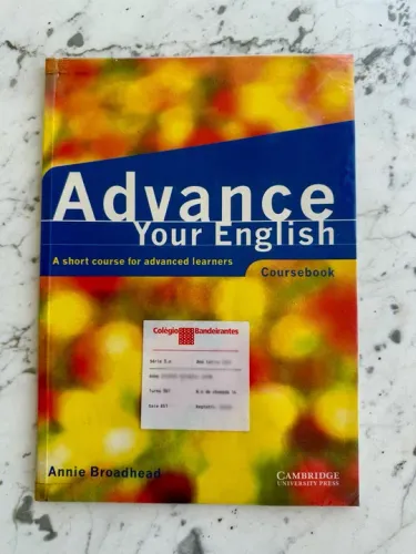 Livro Advance Your English - Curso de Inglês para Nível Avançado