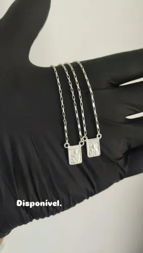 Cordão masculino de Prata.