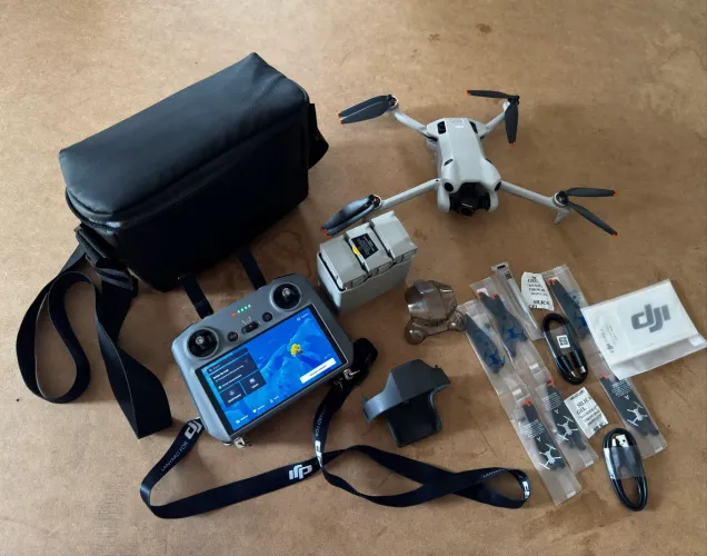 Drone DJI Mini 4 Pro 6.500 no dinheiro.