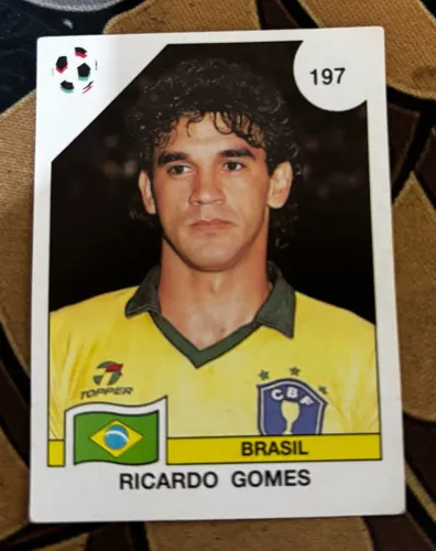 Figurinha Ricardo Gomes (Brasil) Copa Italia 90