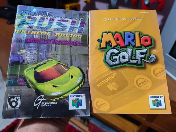 Manuais Originais N64