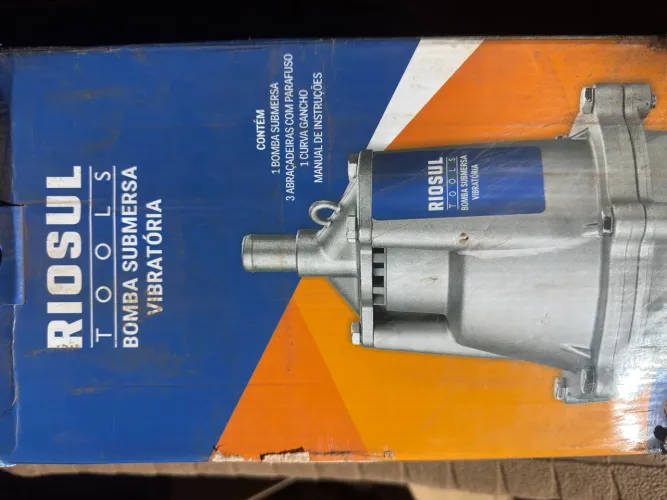 Bomba Submersa Sapo 220V Riosul Tools Unica