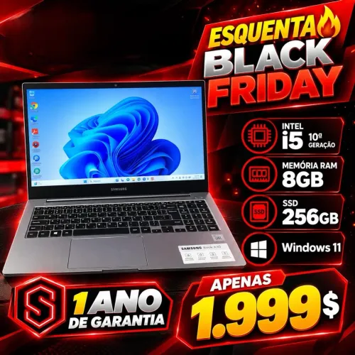 Notebook i5 de 10 geração Samsung