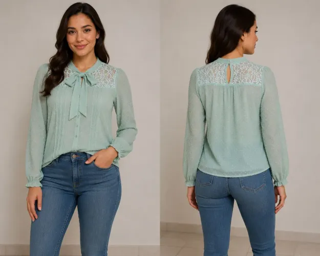 Vendo blusa de tecido fino