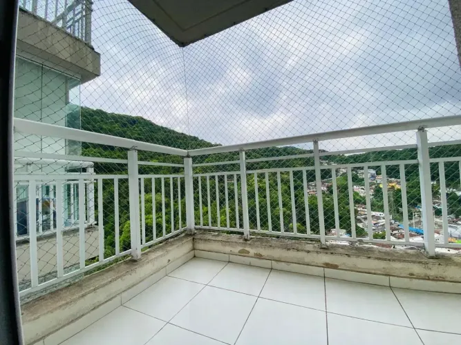 Imóvel para venda com 2 quartos, lazer Condomínio Acquaplay em Marapé - Santos - SP