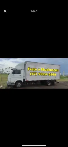 Caminhão de frete e mudança 