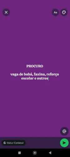 Vaga de emprego