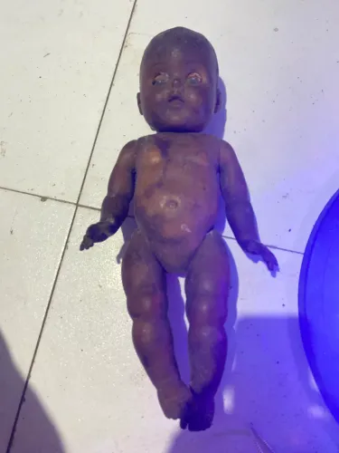 Boneco antigo da estrela