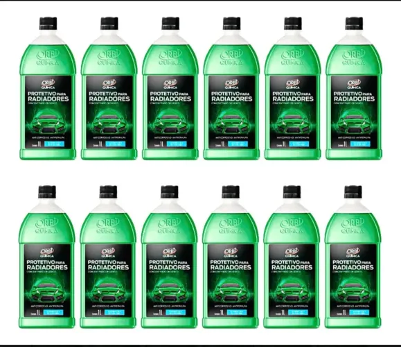 Aditivos para radiador orbi 32caixas Verde,Rosa,Azul